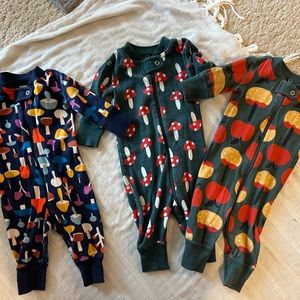 Lot of 3 Hanna Andersson Sleepers 0-3